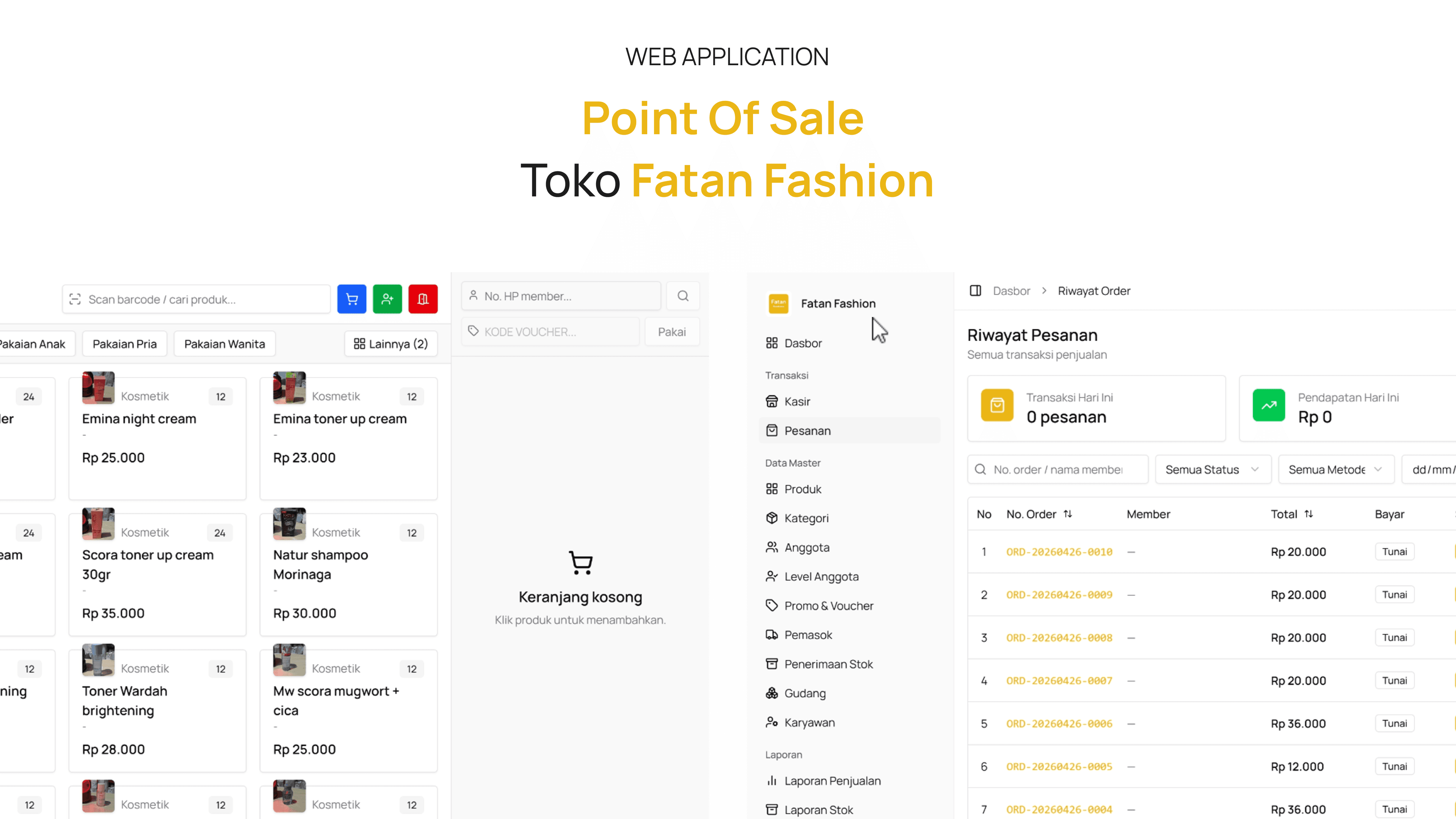 Fatan Fashion POS image